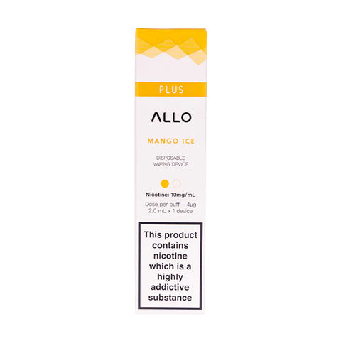 Allo Plus Disposable Vape Brand: Allo Vapor