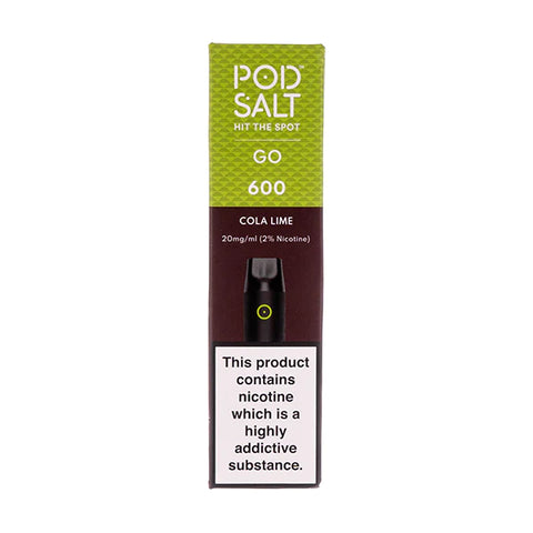 Pod Salt GO 600 Disposable Vape Brand: Pod Salt